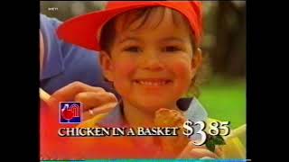 Red Rooster Australian commercial 1988  Chicken in a Basket [upl. by Luo]