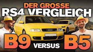 Audi RS4 B5 gegen RS4 B9  Der große VERGLEICH im sonnigen Spanien LIMITIERT auf 250 STÜCK 😳 [upl. by Horvitz]