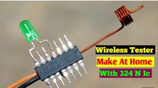 Make tester at home Simple project makig easy experiment subscribe elictrical bangla diy [upl. by Alehcim]