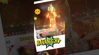 Dussehra  Ravans RIP ravan viralreels viralshorts [upl. by Ardnusal126]