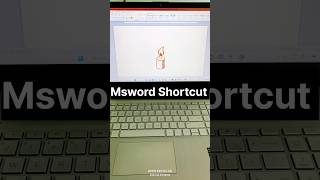 Candle 🕯️ Short cut key in Msword emoji computer msword shorts explore typing shortcutkeys [upl. by Sirovaj]