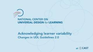 Acknowledging Learner Variability [upl. by Fleisig]