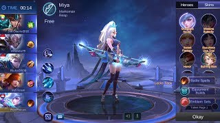 Learn To Play With Skill Hero Miya  Mobile Legends [upl. by Frazer]