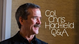 Astronaut and Photographer Chris Hadfield Space Photography Interview QampA [upl. by Hsiri]