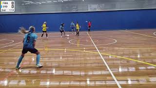 14 Girls  Futsal WA vs NNSW Sydney  NCFC24 [upl. by Sasnett]