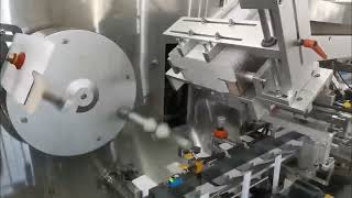 Automatic Aluminum Foil Baking Paper Carton Box Packaging Machine Cartoner Cartoning Packing Machine [upl. by Bow]