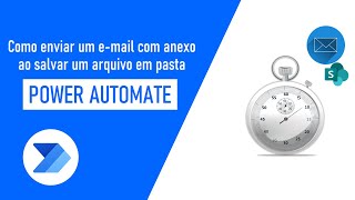 Como enviar pelo PowerAutomate um email com arquivo anexo após ser salvo em uma pasta do Sharepoint [upl. by Hsara]