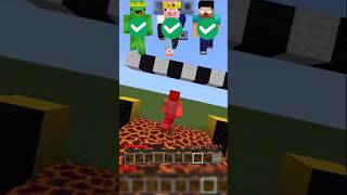 Minecraft Magma Damage vs Mob Different minecraft shorts shortvideo [upl. by Rasmussen]