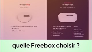 Quelle Freebox Choisir  ULTRA vs POP vs RÉVOLUTION [upl. by Ibson]