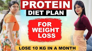 Protein Diet Plan How To Lose Weight Fast In Hindi  Lose 10 Kgs In 10 Days  Dr Shikha Singh [upl. by Annoed988]