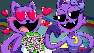 CATNAP Fall in LOVE Poppy Playtime Chapter 3 Animation [upl. by Eninotna]