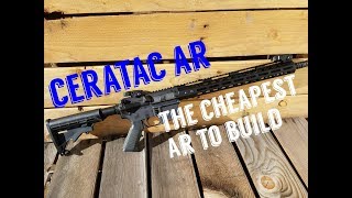 Cheapest AR to build Ceratac AR review Cheap AR build kit [upl. by Oona]