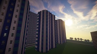 Город в Minecraft  54  ЖК quotЧистое Небоquot [upl. by Yddeg]