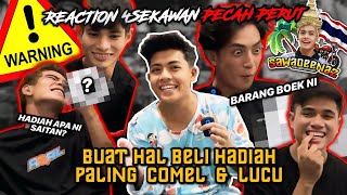 REACTION 4SEKAWAN DAPAT HADIAH PALING PELIK DARI BANGKOK KANDA TAKPUAS HATI [upl. by Enaywd]