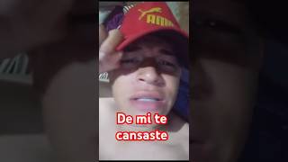 De mi te cansaste vallenato [upl. by Elyr]