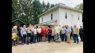 The Grand Opening of the Interurban Trail Trolley Line Park and Trolley Line House [upl. by Mahsih]