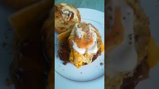 1 egg minute steak basting bun cheese burger sauce mayo foody [upl. by Ewan]