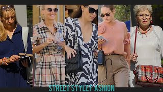 THE MOST SURPRISING STYLES OF EUROPEAN FASHION STREET STYLE FASHION [upl. by Akcirahs]