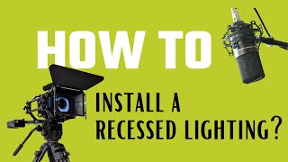 How to install a recessed lighting on your suspended ceiling  Embassy Ceiling [upl. by Reinhard]