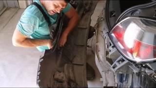 Opel Astra remove the rear bumper  Opel Astra снимаем задний бампер [upl. by Delinda]