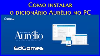 COMO INSTALAR O DICIONÁRO AURÉLIO NO PC [upl. by Adnala43]