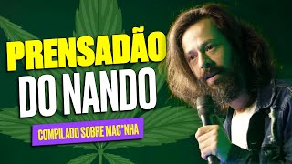 OS MELHORES STAND UPS DE MACONHA  Nando Viana  Stand Up [upl. by Nannie]