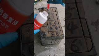 How to Revive a Lead Acid Battery amazingworkers restoration satisfying [upl. by Aleacim]