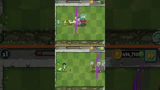 PvZ 2  Plant Team Bamboo Spartan Vs Dust Lobber level 1 Vs Newspaper zombie Team shorts [upl. by Ennylcaj]