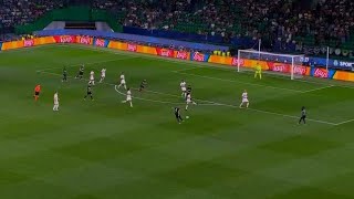 Sporting CPs Zeno Debast stunning goal vs Lille buildup  Sporting CP vs Lille 20 UCL highlights [upl. by Yerok942]