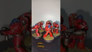 30k Blood Angels MKVI Flamers  40k warhammer40k warhammerminiatures miniature slpminis [upl. by Whitver]