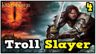 I Become The Troll Slayer Of Gondor Lord Of The Rings Mod Warband 4 [upl. by Gael]