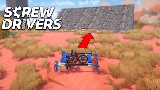 Unlockign things with stunts Screw Drivers gameplay [upl. by Nnyleve]