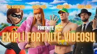 BOL KÜFÜRLÜ GAMEPLAY  Fortnite Remix ft HDOyunArenası  hdoyunsesi ve Mert [upl. by Aramanta66]