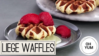 Professional Baker Teaches You How To Make WAFFLES [upl. by Savinirs]