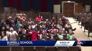 Wake Up Call from Burrell School in Foxborough [upl. by Anitac]