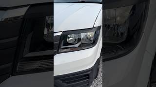 1st step of dechroming the front end fitted trims to cover the chrome on the headlights vanlife [upl. by Tybalt]