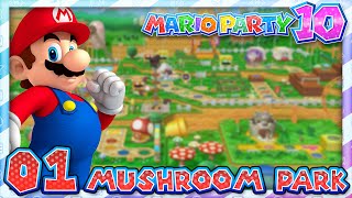 Mario Party 10 Part 01  Mushroom Park 4 Player [upl. by Darby]