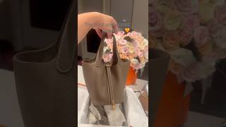 Hermes Picotin 18 Etoupe GHW🧡Unboxing [upl. by Quin]