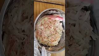 KFC style coleslaw shorts youtube [upl. by Lienad]