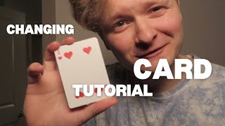 How To CHANGE Any Card INSTANTLY  UNEDITED MAGIC TUTORIAL [upl. by Nhojleahcim]