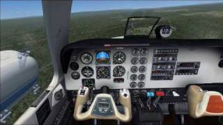 FSX Tutorial  Small Aircraft Takeoff Approach and Landing Tutorial [upl. by Esinart]