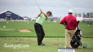 Lucas Glover Golf Swing  2009 US PGA [upl. by Elspet]