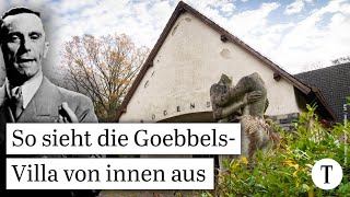 Verfallene GoebbelsVilla am Bogensee in Brandenburg öffnet erstmals die Türen [upl. by Tempa]