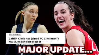 Caitlin Clark Is Going VIRAL For OFFICIALLY Purchasing WOMENS Professional Soccer Team [upl. by Nyluqcaj]