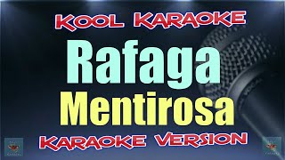 Rafaga  Mentirosa karaoke version [upl. by Janeta]