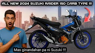 All New Suzuki Raider R150 Carb Type 2024  Bagong kulay pero mahal [upl. by Atrice487]