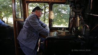 On the footplate of 73082 Camelot from Horsted Keynes to East Grinstead Part 2 [upl. by Daraj]