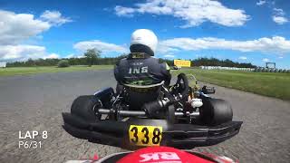 Kart Stars Nationals Final 2024  Briggs LO206 Senior 332  Shannonville Motorsports Park [upl. by Anomer449]