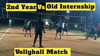 2nd Year Vs Old Internship  Boys Volleyball Match Interclass Sports 2024 [upl. by Rehptosirhc]