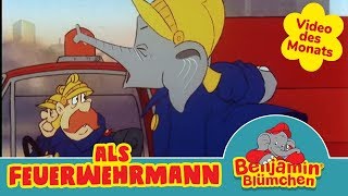 Benjamin Blümchen   als Feuerwehrmann  VIDEO DES MONATS NOVEMBER [upl. by Nnylyahs576]